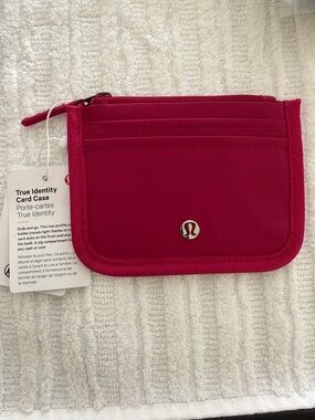 Lululemon True Identity Card Case in Berry Rumble